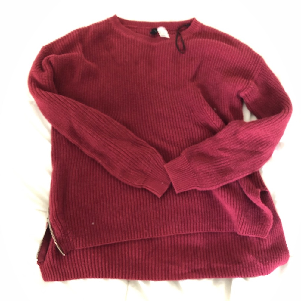 Red H&M sweater